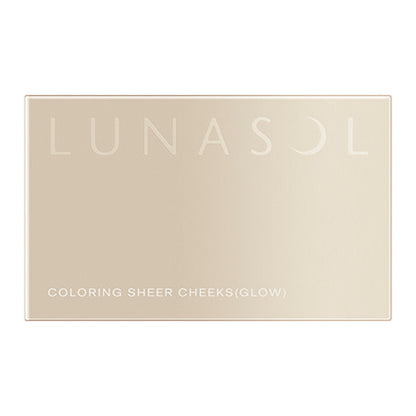 Kanebo LUNASOL Coloring Sheer Cheeks Blush (Glow) Refill 07 Petal Tulle