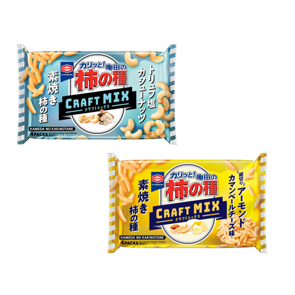 Kameda Kaki no Tane Craft Mix 70g (Almond / Cashew)