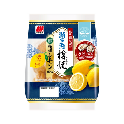 Sanko Seika Setouchi Barrel Grilled Oyster Lemon Flavor 78g