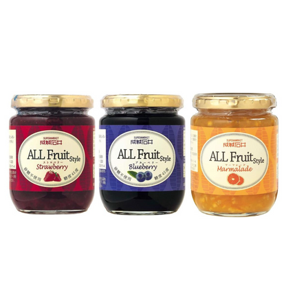 Seijo Ishii All Fruit Style Jam 265g (Strawberry / Blueberry / Marmalade)