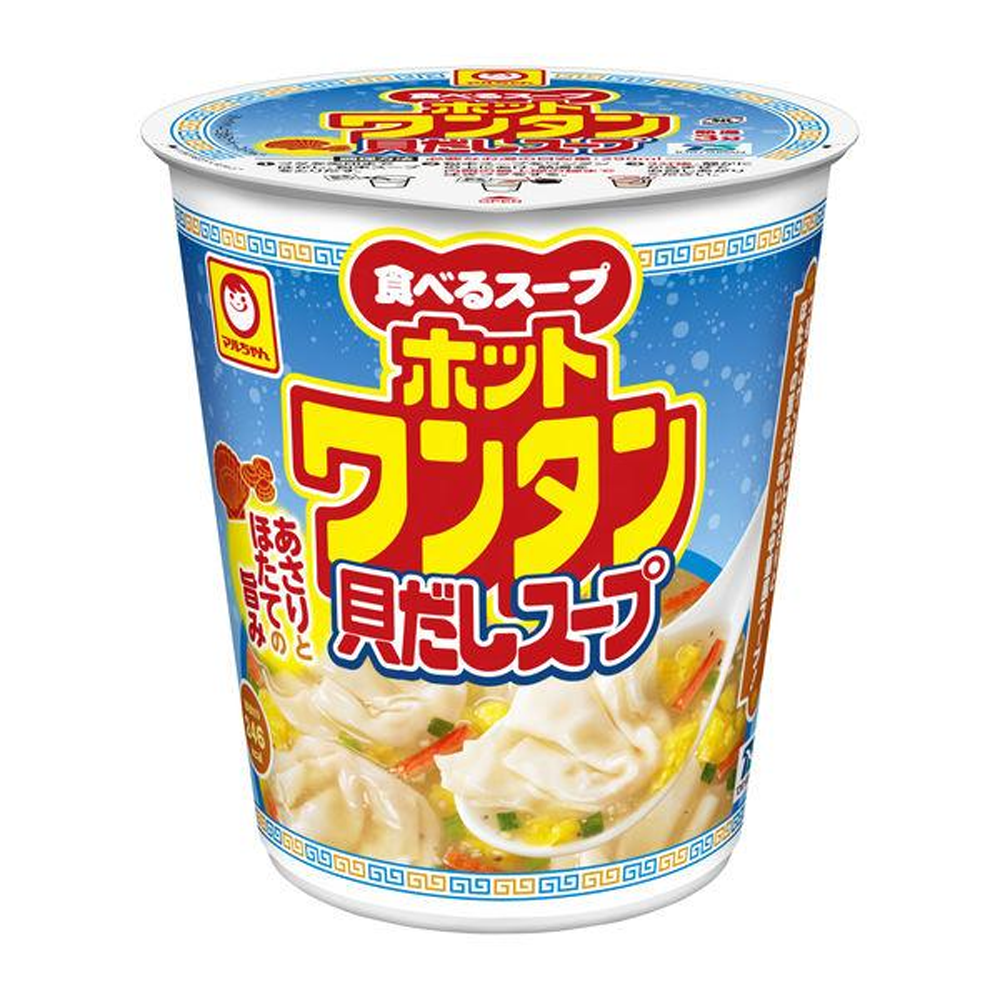 Toyo Maruchan Hot Wontons (Soy Sauce Flavor / Shellfish Soup)