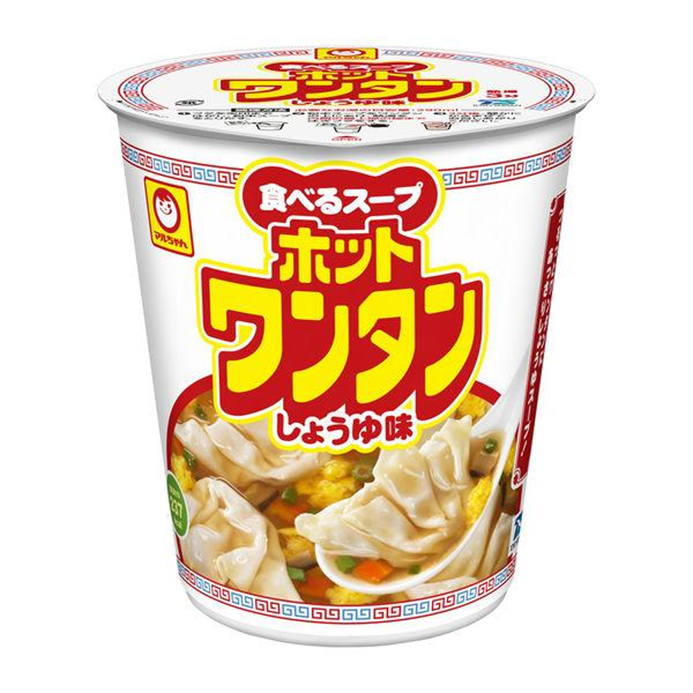 Toyo Maruchan Hot Wontons (Soy Sauce Flavor / Shellfish Soup)