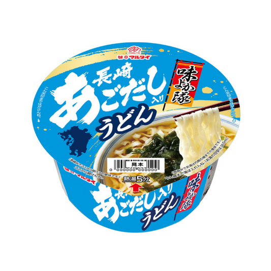 Marutai Ajiyoka Flying Fish Udon Noodles Nagasaki 63g