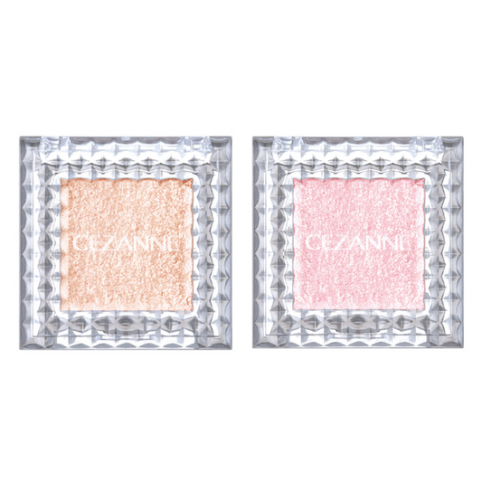 CEZANNE Single Shiny Eyeshadow 01 Moon Gem / 02 Sakura Prism