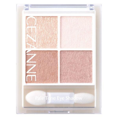 CEZANNE Pale Tone Eyeshadow - 01 Cotton Beige / 02 Sherry Pink