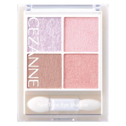 CEZANNE Pale Tone Eyeshadow - 01 Cotton Beige / 02 Sherry Pink