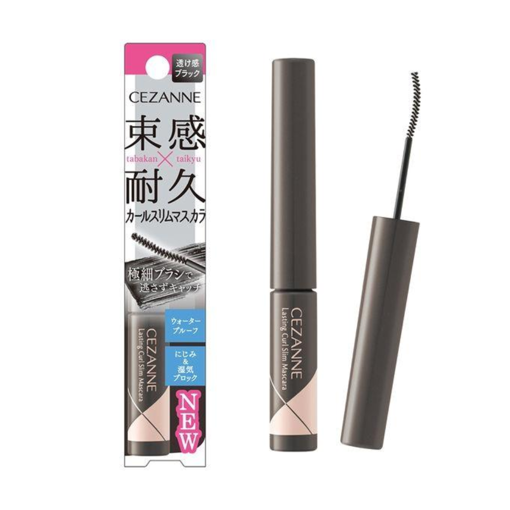 CEZANNE Durable Curl Slim Mascara S1 Black / S2 Ash