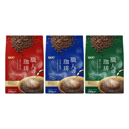 UCC UESHIMA COFFEE Craftsman Coffee Powder 300g (Rich Blend / Mild Blend / Special Blend)