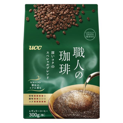 UCC UESHIMA COFFEE Craftsman Coffee Powder 300g (Rich Blend / Mild Blend / Special Blend)