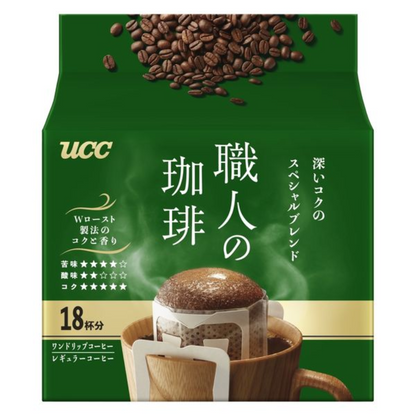 UCC UESHIMA COFFEE Artisan Coffee One Drip Coffee 18 cups / 40 cups (Rich Blend / Mild Blend / Special Blend)