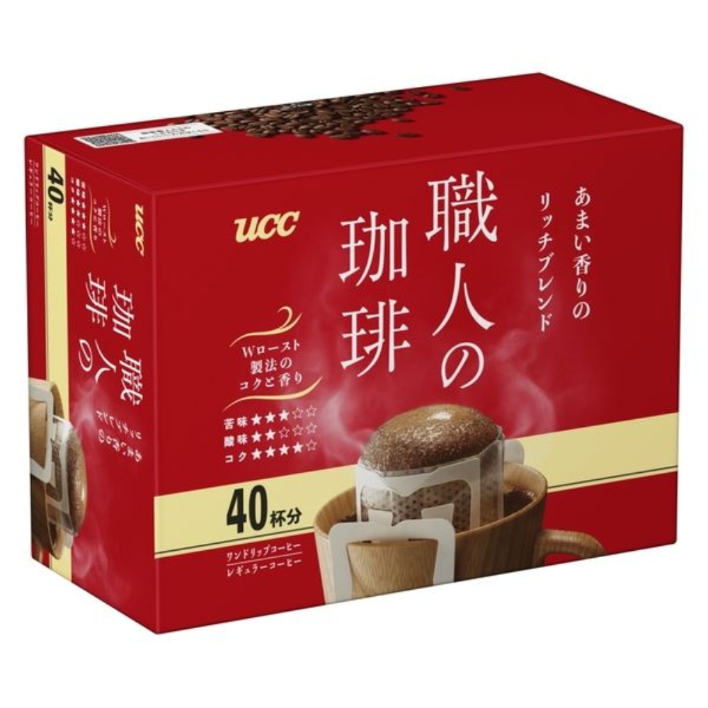 UCC UESHIMA COFFEE Artisan Coffee One Drip Coffee 18 cups / 40 cups (Rich Blend / Mild Blend / Special Blend)