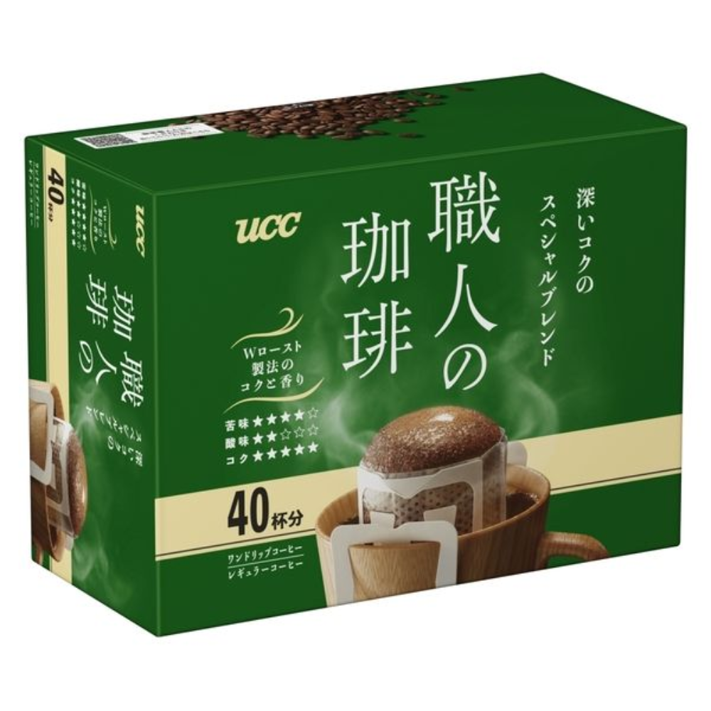 UCC UESHIMA COFFEE Artisan Coffee One Drip Coffee 18 cups / 40 cups (Rich Blend / Mild Blend / Special Blend)