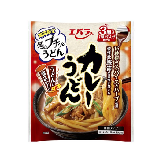 Ebara Petit Udon Curry Udon 1 Pack (43g x 3)