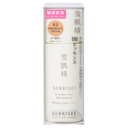 KOSE Sekkisei Clear Wellness Airy Skin Veil BB Essence 30ml (02 Regular Natural / 01 Light Natural)