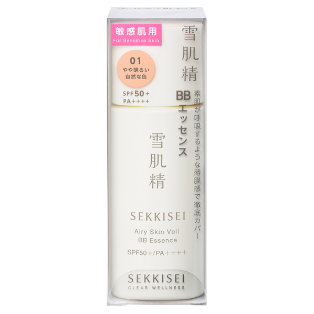 KOSE Sekkisei Clear Wellness Airy Skin Veil BB Essence 30ml (02 Regular Natural / 01 Light Natural)