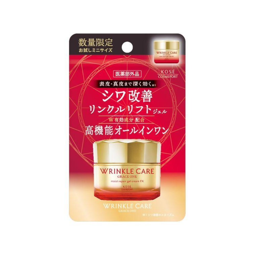 KOSE Cosmeport Grace One Wrinkle Care Moist Repair Gel Cream EX Mini Size 30g