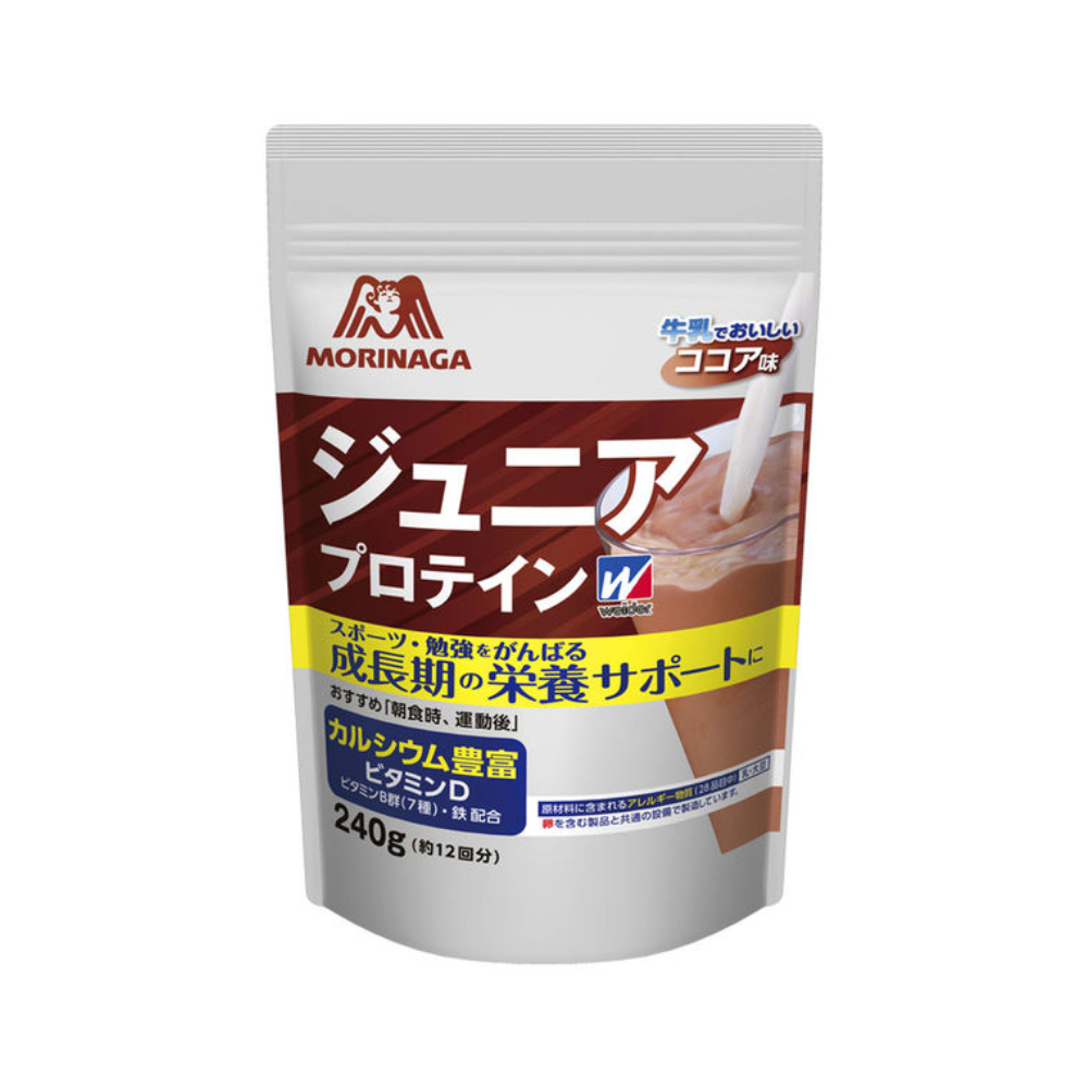 Morinaga Protein weider Junior Protein Cocoa Flavor 1 bag/240g