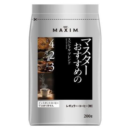 Ajinomoto AGF Maxim Regular Coffee Master's Recommendation Series (1 Bag / 200g)