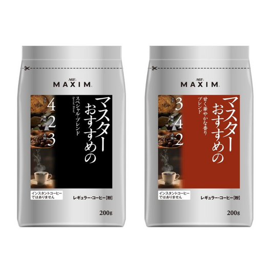 Ajinomoto AGF Maxim Regular Coffee Master's Recommendation Series (1 Bag / 200g)