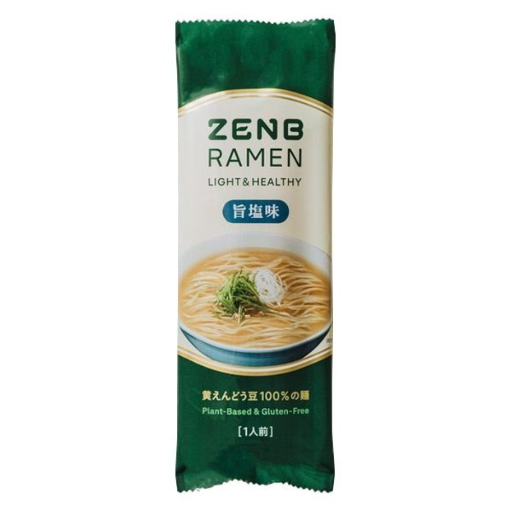 ZENB RAMEN 100% Yellow Pea (Umashio / Soy Sauce Flavor) 1 Serving