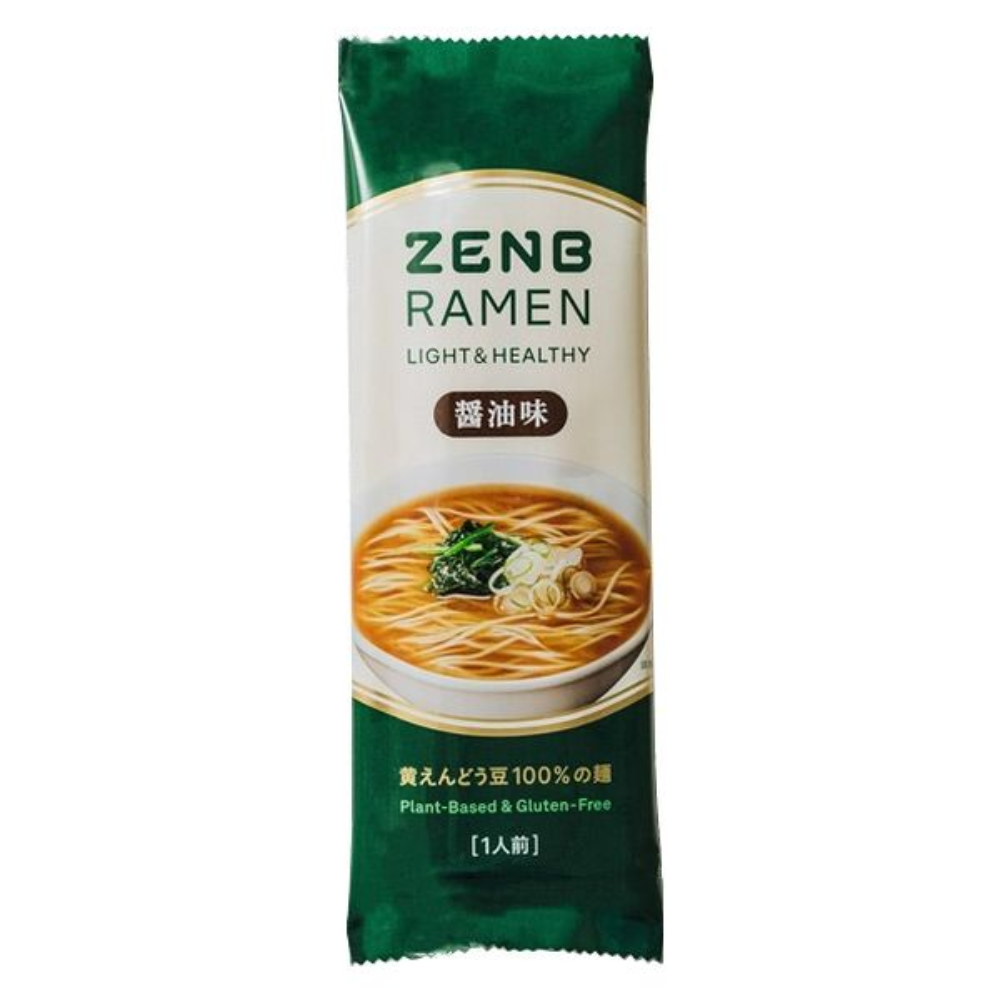 ZENB RAMEN 100% Yellow Pea (Umashio / Soy Sauce Flavor) 1 Serving