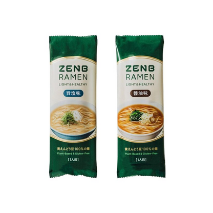 ZENB RAMEN 100% Yellow Pea (Umashio / Soy Sauce Flavor) 1 Serving