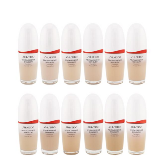 SHISEIDO Essence Skin Glow Foundation 130 / 140 / 160 / 220 / 230 / 240 / 250 / 310 / 320 / 330 / 340 / 360