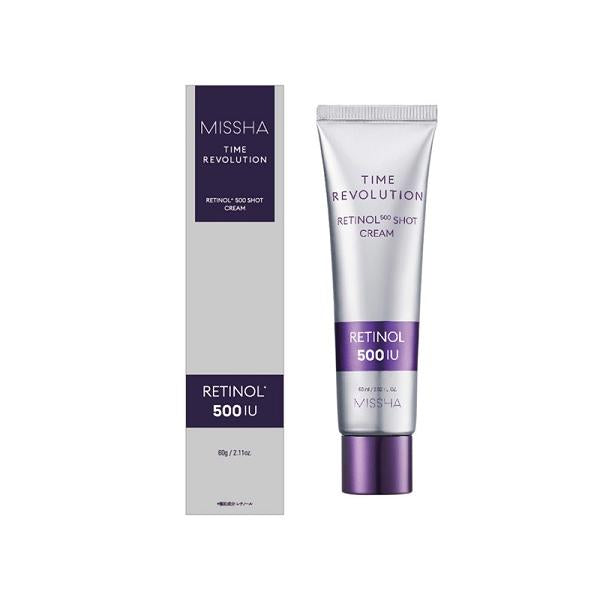 MISSHA Revolution Time Retinol  4000 Shot Intensive Cream / 500 Shot Cream / 500 Shot Serum