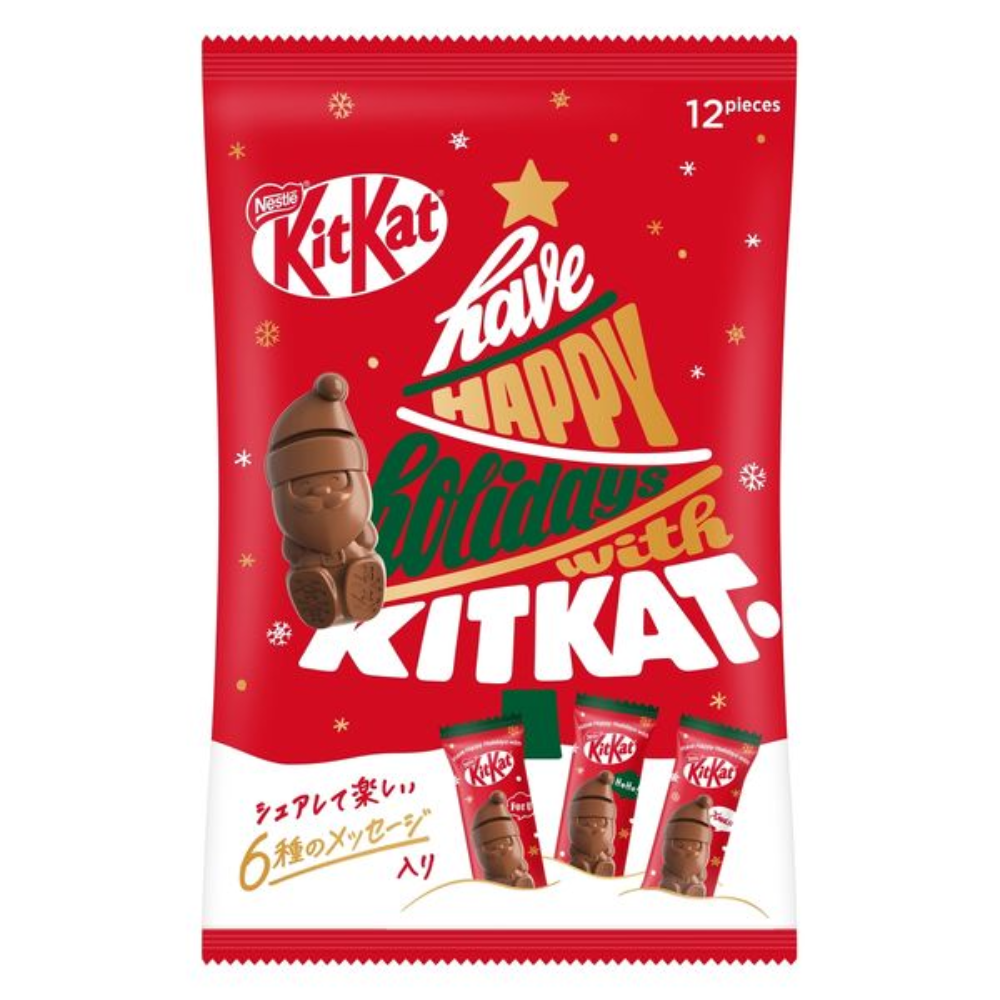 Kit Kat Holiday Santa - 6 Pieces / 12 Pieces