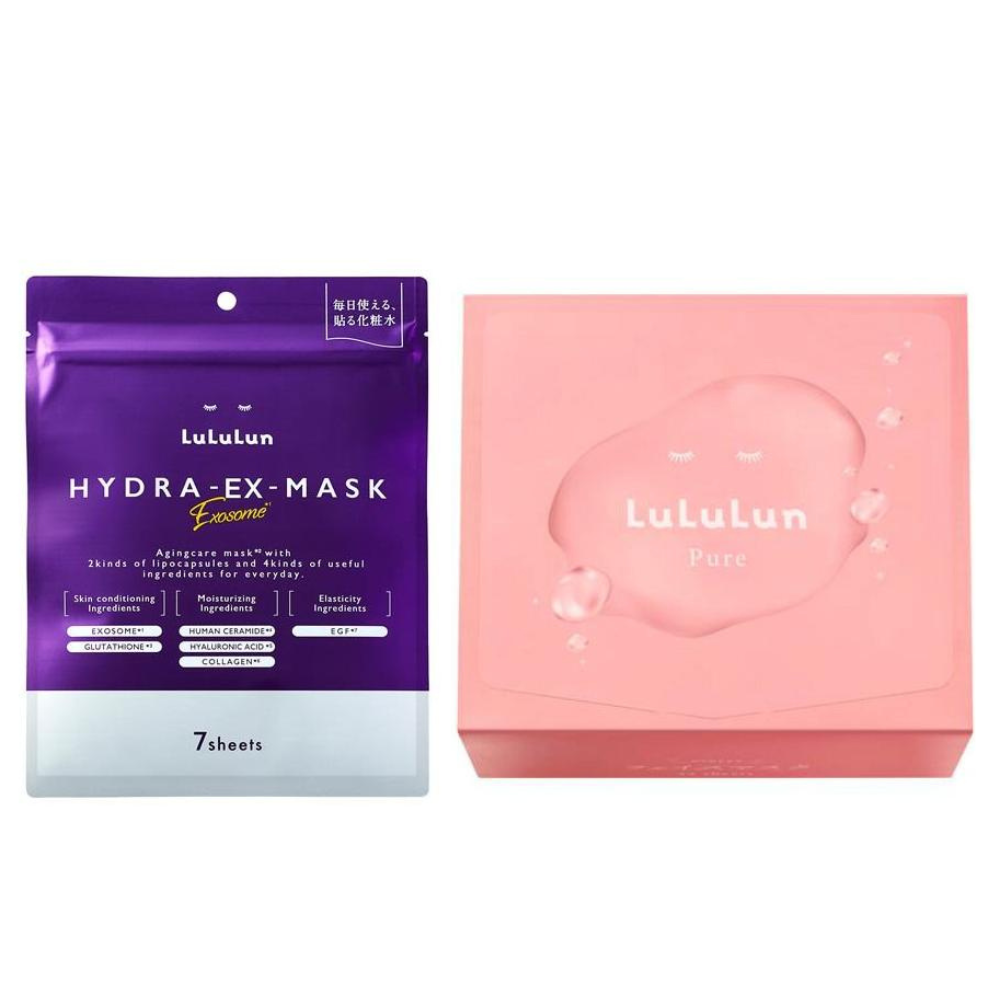 Glide Enterprises Lululun  Hydra EX Mask 7pcs / Pure Everys 32pcs