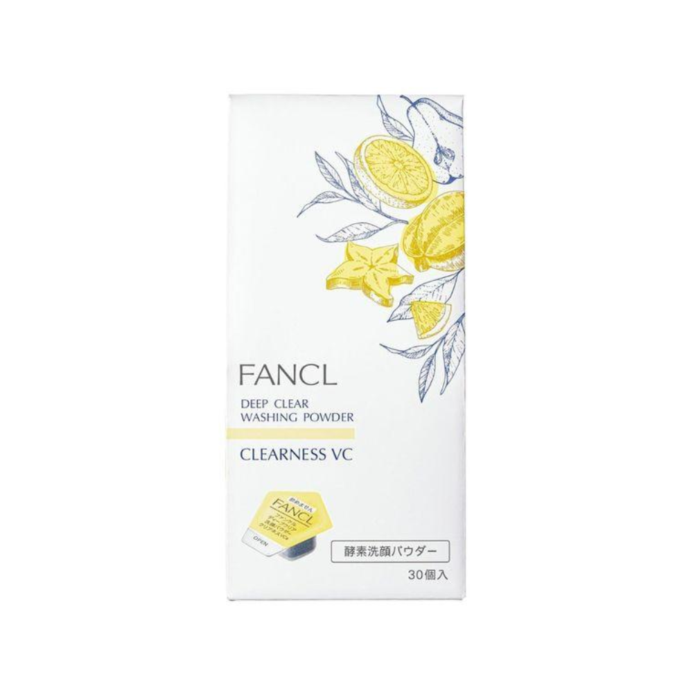 FANCL Deep Clear Facial Cleansing Powder Clearness VC 30 Pieces