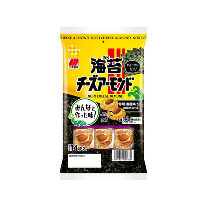 Sanko Seaweed Nori Cheese Almond Snack 14 sheets