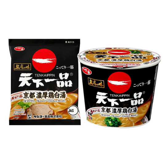 Sanyo Foods Sapporo Ichiban Meiten no Aji Tenkaippin Kyoto Rich Chicken Paitan (Pack Ramen / Mini Cup)1 Serving