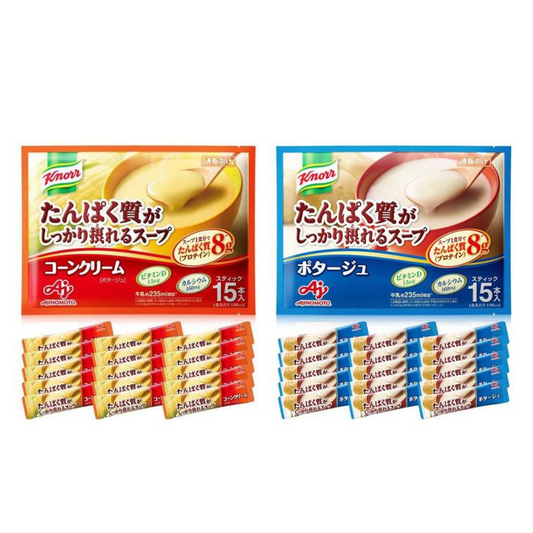 Knorr Protein-rich Soup (Corn Cream/Potage) 15 Stick Packs