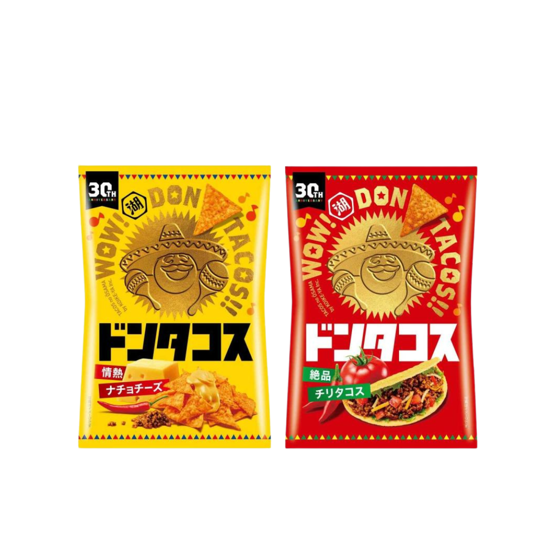 KOIKEYA Don Tacos (Passionate Nacho Cheese / Excellent Chili Tacos) 60g