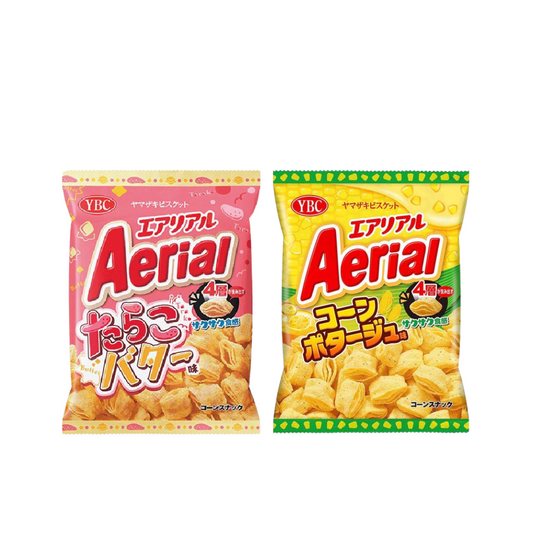 Yamazaki Aerial Corn Snack (Tarako Butter Flavor / Corn Potage Flavor) 65g