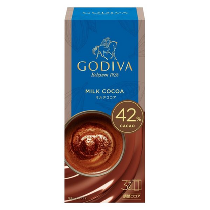 GODIVA Premix Cocoa (Rich Dark Cocoa / Milk Cocoa) 3 Pieces