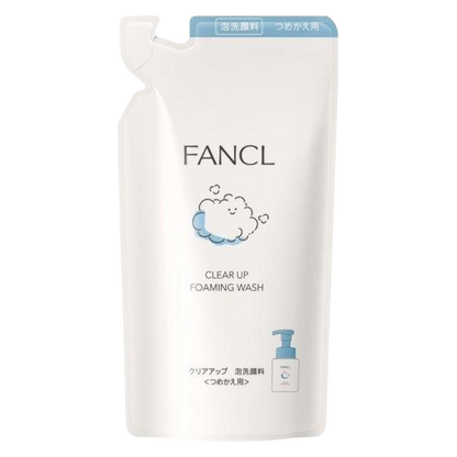 FANCL Clear Up Foaming Facial Cleanser (200ml / Refill 170ml)