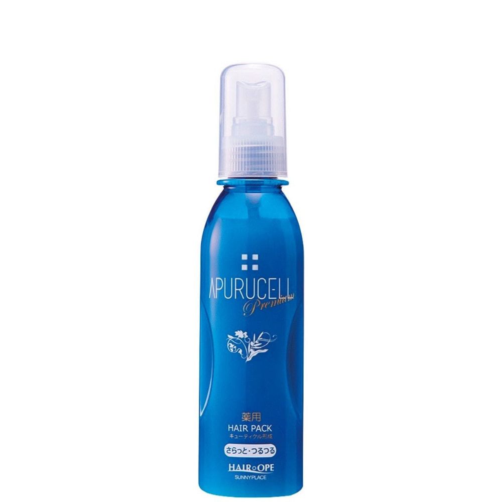 Sunny Place Apurucel Premium Medicated Hair Pack (Moist & Supple / Smooth & Shiny) 165ml / 1000ml