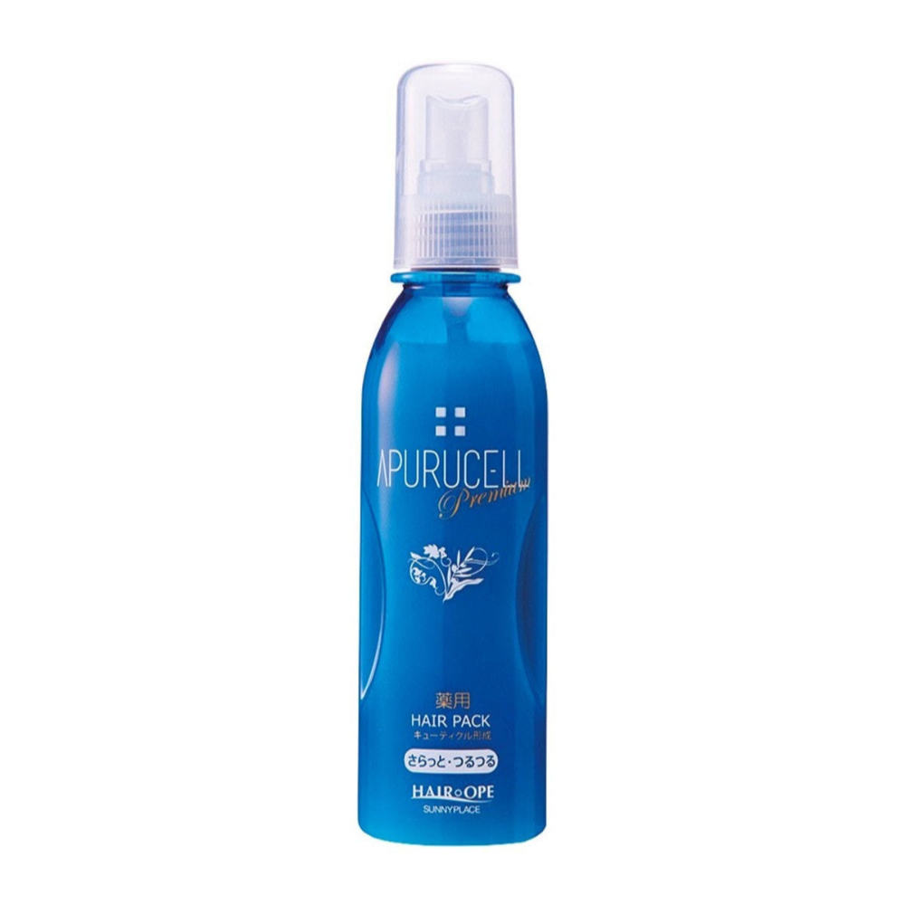 Sunny Place Apurucel Premium Medicated Hair Pack (Moist & Supple / Smooth & Shiny) 165ml / 1000ml