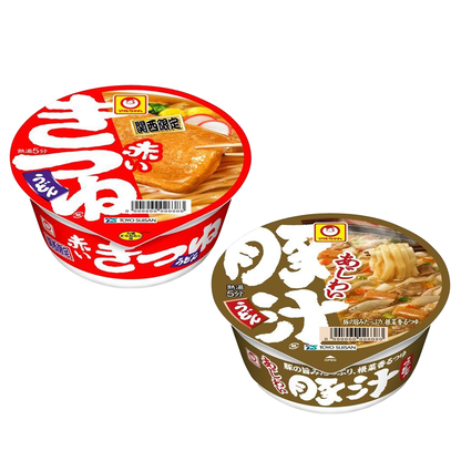 TOYO SUISAN MARUCHAN (Ajiwai Pork Soup Udon / Akai Kitsune Udon) 1 pc