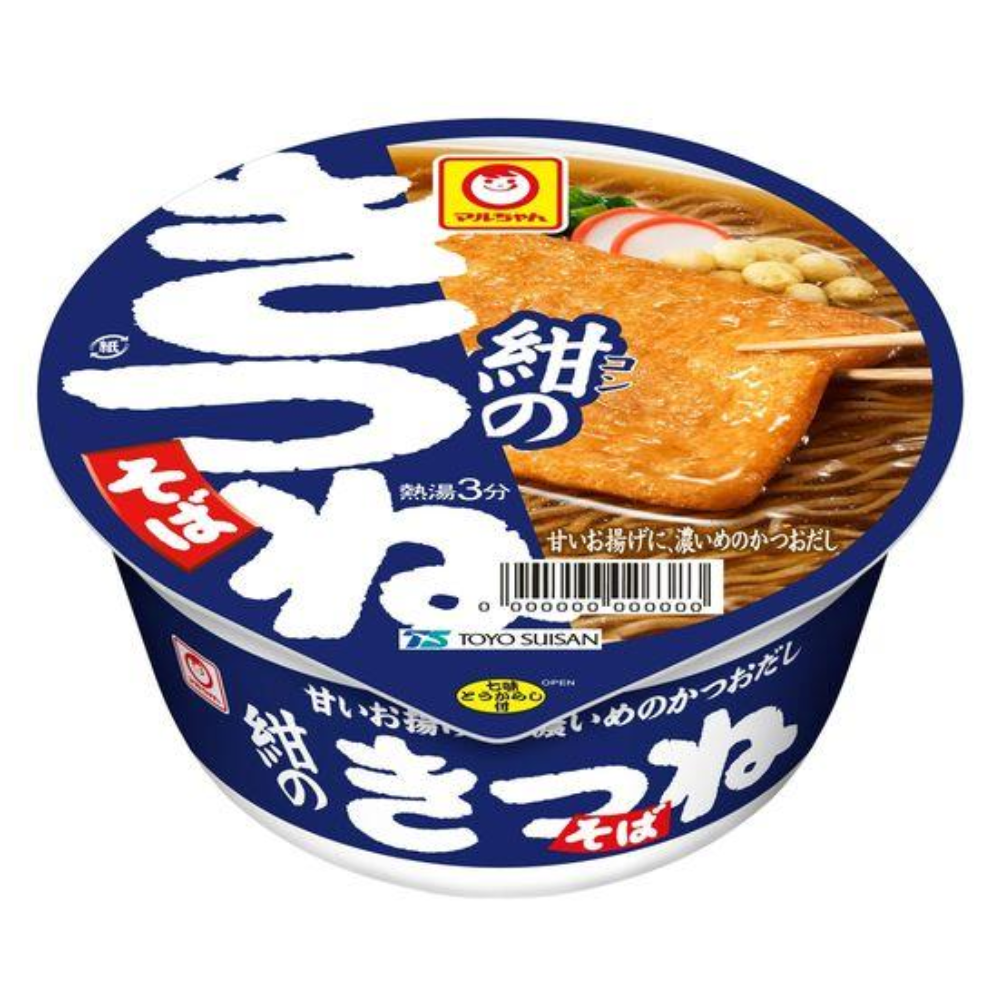 TOYO SUISAN MARUCHAN (Soba with Duck Broth / Dark Blue Kitsune Soba / Green Tanuki Tempura Soba) 1 pc