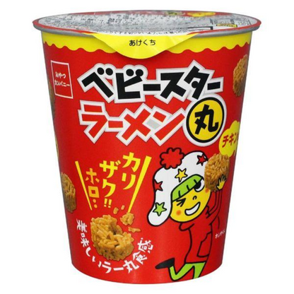 Oyazuka Company Baby Star (Ramen Maru Chicken Flavor / Yakisoba Maru Sauce Flavor)