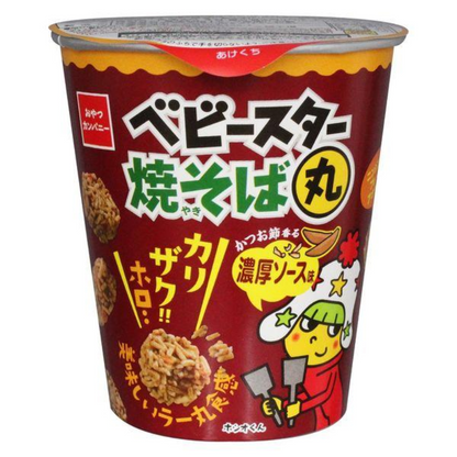 Oyazuka Company Baby Star (Ramen Maru Chicken Flavor / Yakisoba Maru Sauce Flavor)