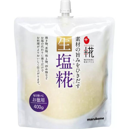 Marukome Plus Koji Raw Salted Malt 400g / 500g