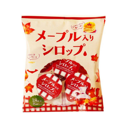 Sakura Food Industry Syrup Potion with Maple 1 Bag (5 pcs)