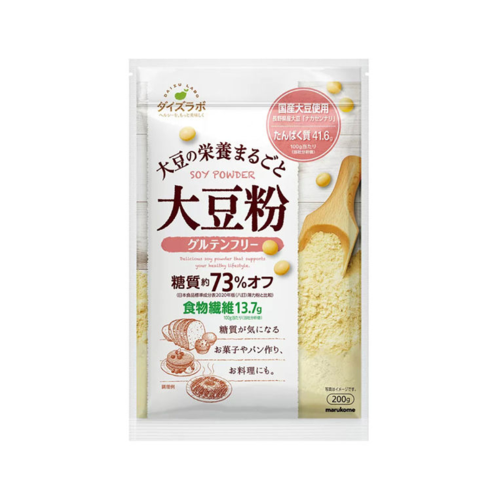 MARUKOME Soybean Lab Soybean Flour 200g