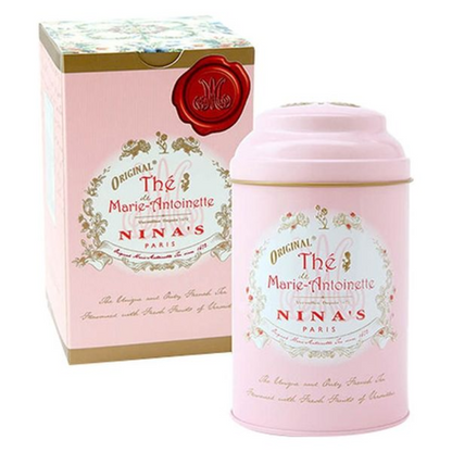 Nina's Marie Antoinette Tea Rose & Apple (Black Tea Bag Box / Black Tea Leaf)