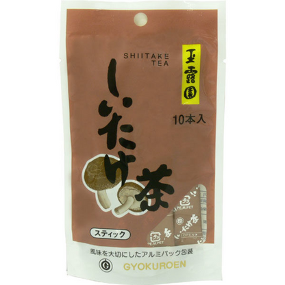 GYOKUROEN Shiitake Mushroom Tea (60g / 10 sticks)