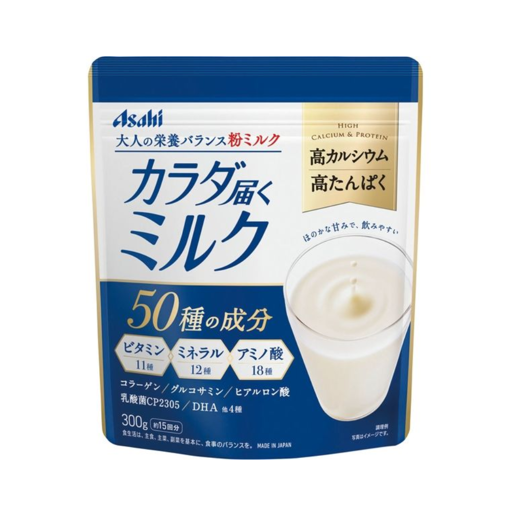 Asahi Group Foods Karada Todoku Milk 300g